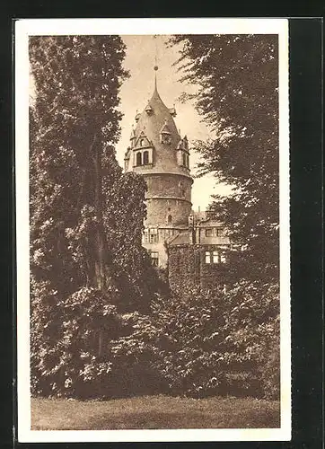 AK Detmold, Schloss, Das schöne Deutschland, Bild 40, Ganzsache Reichswinterhilfe-Lotterie 1934 /35