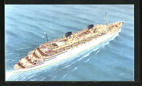 AK Passagierschiff SS Queen Frederica