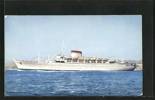 AK Passagierschiff MV Giulio Cesare