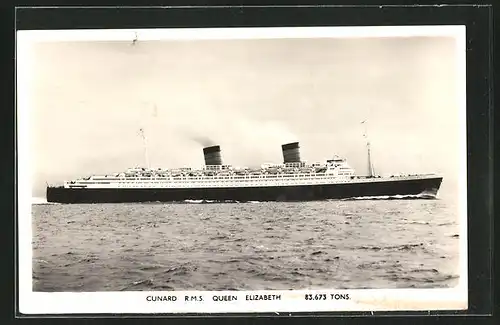 AK Cunard RMS Queen Elizabeth