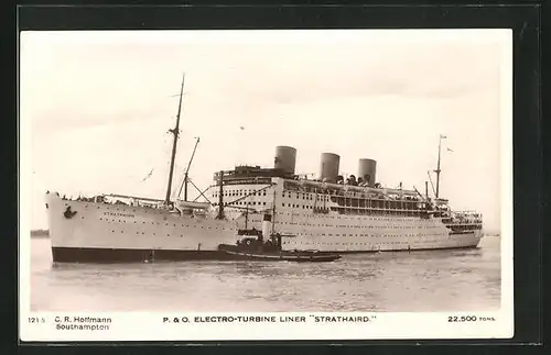 AK Passagierschiff Strathaird auf hoher See