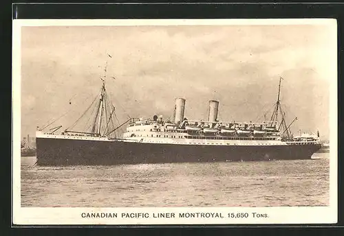 AK Passagierschiff Montroyal, Canadian Pacific Line