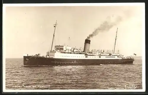 AK Passagierschiff SS Isle of Thanet, British Railways