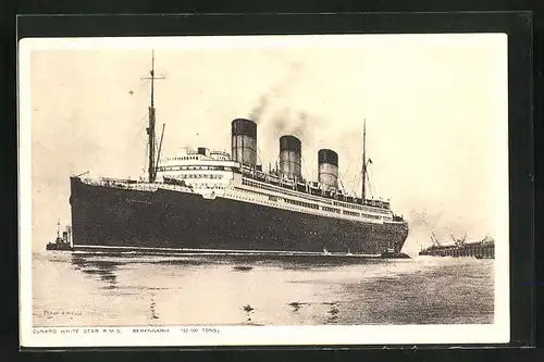 AK Cunard White Star RMS Berengaria