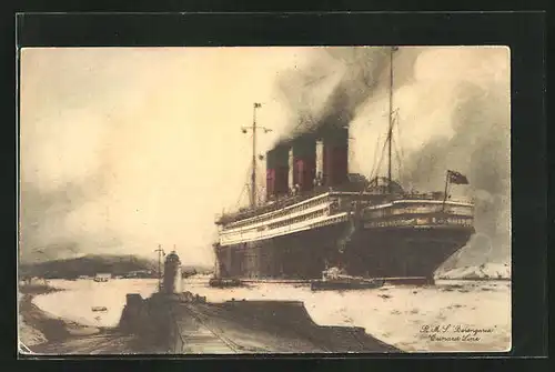 AK Cunard Line RMS Berengaria