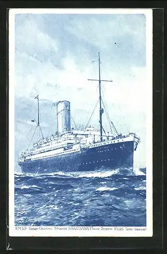 AK RMSP Ocean Cruising Steamer Araguaya