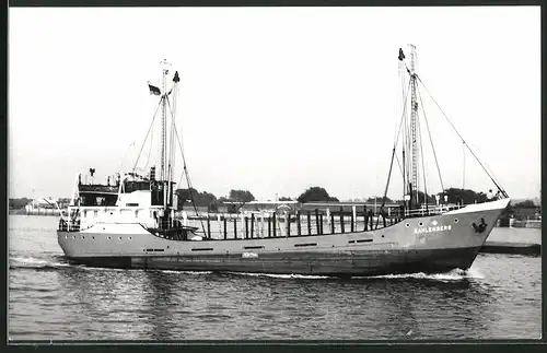 Fotografie Frachtschiff Kahlenberg in Fahrt