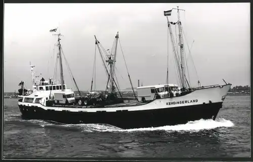 Fotografie Frachtschiff Kehdingerland in Fahrt