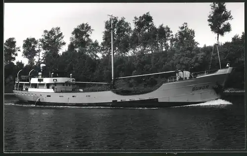 Fotografie Frachtschiff Gunda in Fahrt