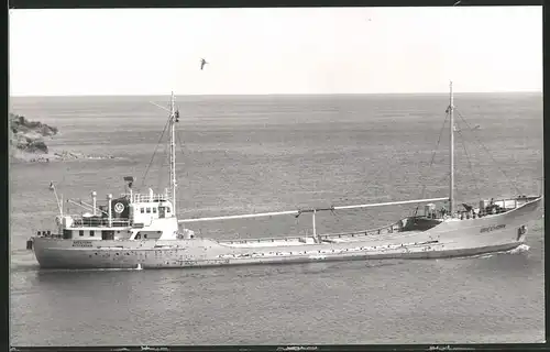 Fotografie Frachtschiff Breehorn auf See