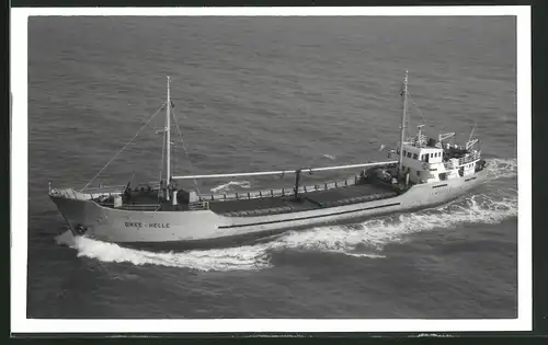 Fotografie Frachtschiff Bree-Helle in Fahrt