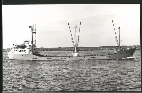 Fotografie Frachtschiff Barbara Breuer in Fahrt