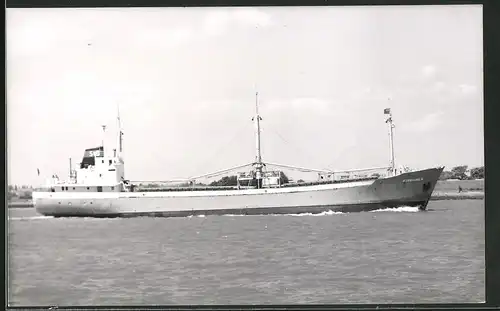 Fotografie Frachtschiff Bernhard S. in Fahrt