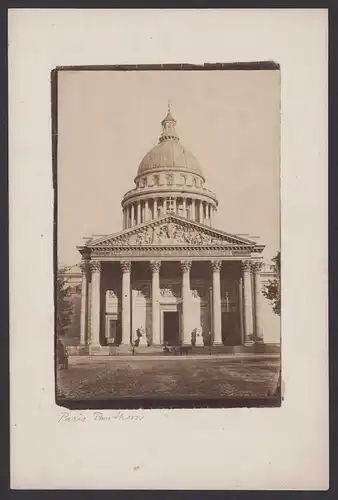 Fotografie unbekannter Fotograf, Ansicht Paris, Pantheon