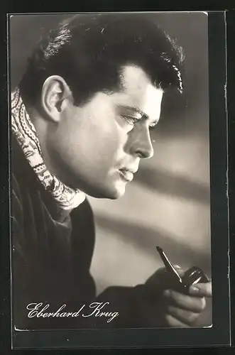 AK Schauspieler Eberhard Krug sahen Sie in dem DEFA - Film Mazurka der Liebe