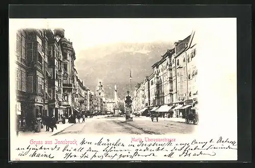AK Innsbruck, Maria Theresienstrasse