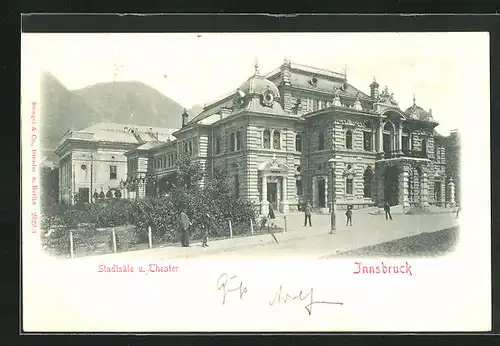 AK Innsbruck, Stadtsäle und Theater