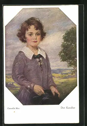 Künstler-AK Corneille Max: Der Kavalier
