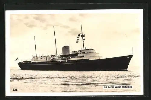 AK The Royal Yacht Britannia, Passagierschiff
