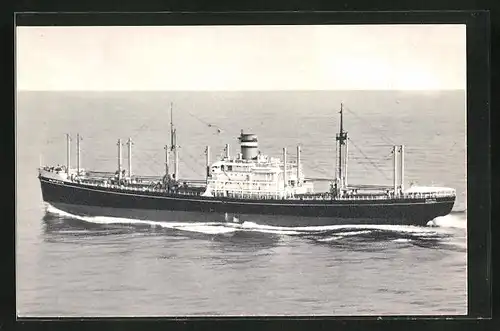 AK Passagierschiff SS Almdyk in voller Fahrt, Holland-America Line