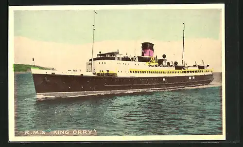 AK Passagierschiff RMS King Orry
