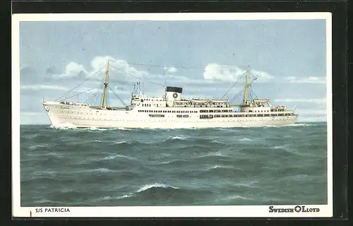 AK Passagierschiff SS Patricia, Swedish Lloyd