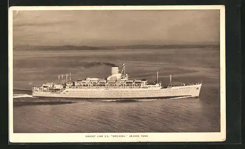 AK Passagierschiff SS Orcades, Orient Line