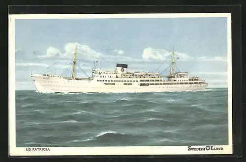 AK Passagierschiff SS Patricia, Swedish Lloyd