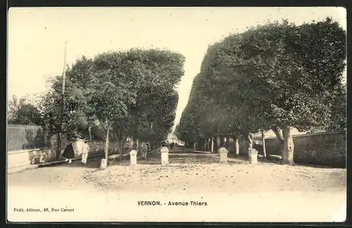 AK Vernon, Avenue Thiers