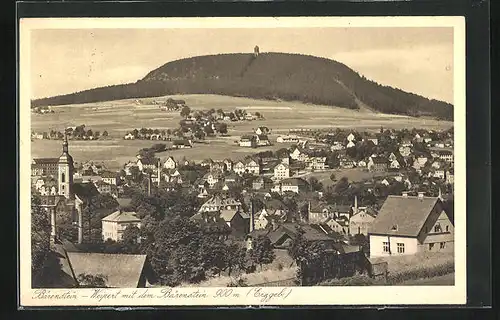 AK Weipert / Vejprty, Ort vor dem Bärenstein