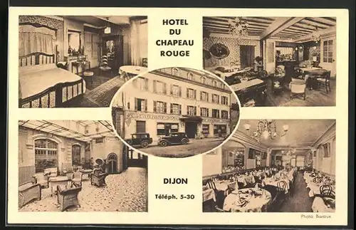 AK Dijon, Hotel du Chapeau Rouge