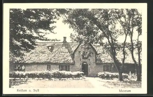 AK Keitum a. Sylt, Blick auf das Museum
