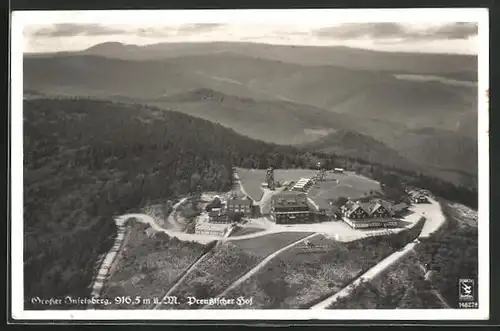 AK Grosser Inselsberg, Hotel Preussischer Hof