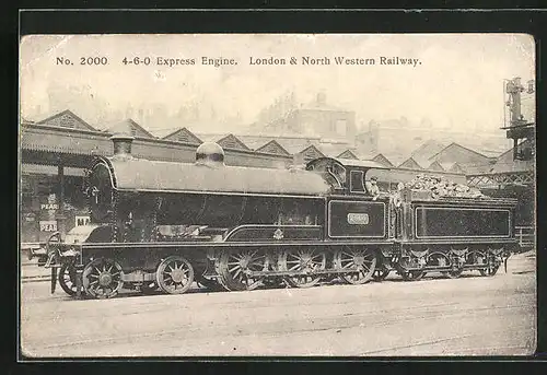 AK englische Eisenbahn 2000, 4-6-0 Express Engine, London & North Western Railway