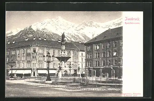 AK Innsbruck, Rudolfsbrunnen