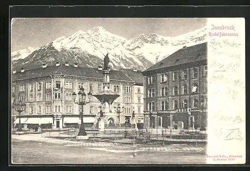 AK Innsbruck, Rudolfsbrunnen