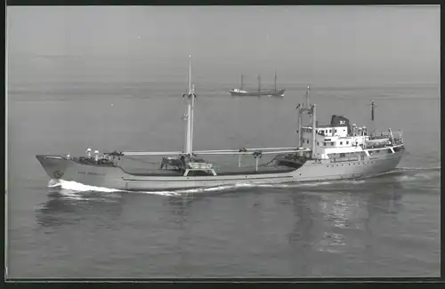 Fotografie Frachtschiff Anne Bogelund in Fahrt