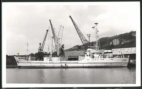 Fotografie Frachtschiff Hagno im Hafen