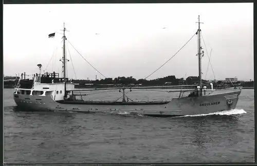 Fotografie Frachtschiff Insulaner in Fahrt