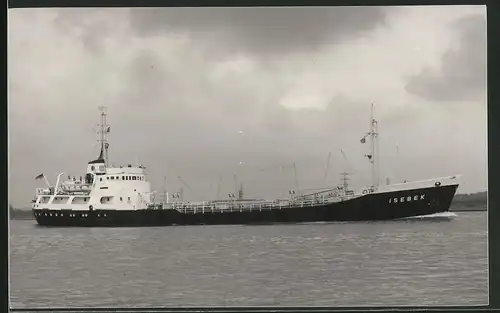 Fotografie Frachtschiff Isebek in Fahrt