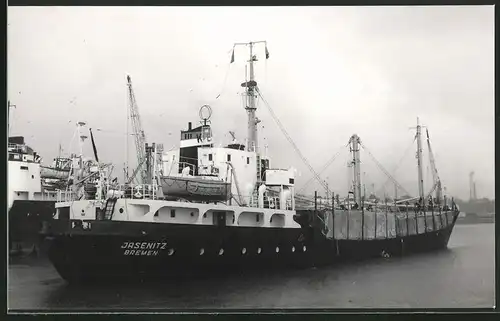 Fotografie Frachtschiff Jasenitz in Fahrt