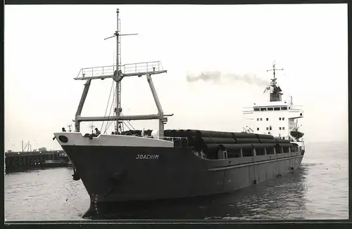 Fotografie Frachtschiff Joachim in Fahrt