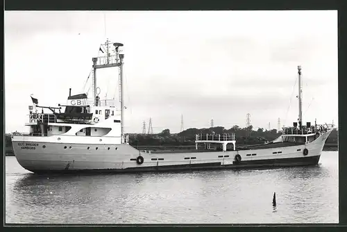 Fotografie Frachtschiff Elfi Breuer in Fahrt