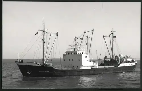 Fotografie Frachtschiff Hochmeister auf See