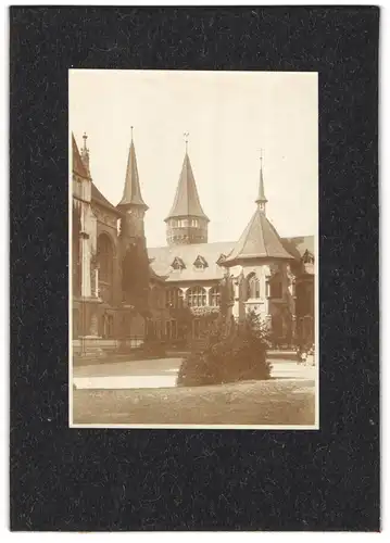 14 Fotografien unbekannter Fotograf, Ansicht Zürich, Hauptbahnhof, Kirche Enge, Tonhalle Krematorium Landesmuseum, Hafen