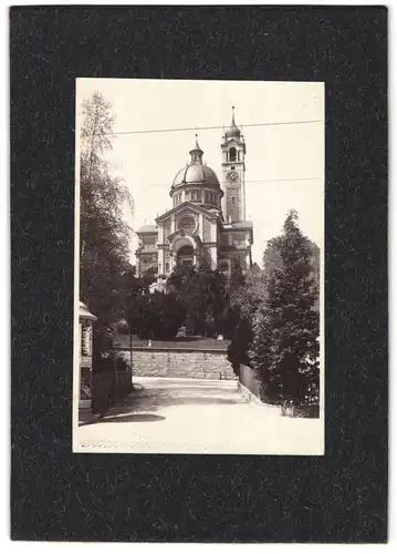 14 Fotografien unbekannter Fotograf, Ansicht Zürich, Hauptbahnhof, Kirche Enge, Tonhalle Krematorium Landesmuseum, Hafen