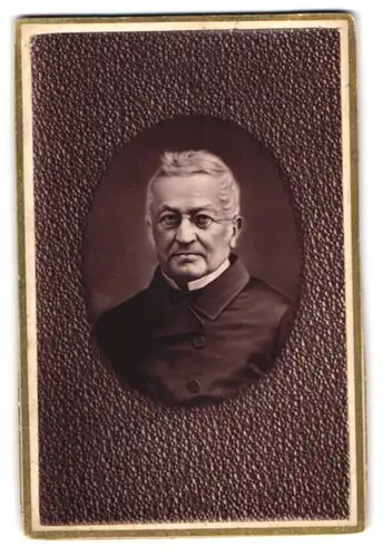 Fotografie unbekannter Fotograf und Ort, Portrait Adolphe Thiers Präsident von Frankreich