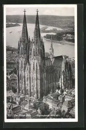 AK Köln a. Rh., Dom im Stadtbild