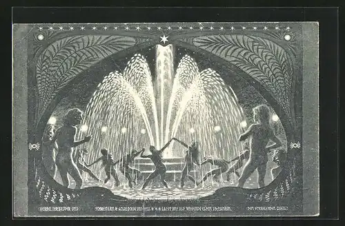 Künstler-AK Fidus: Der strahlende Quell