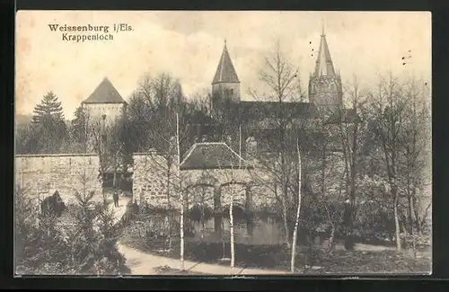 AK Weissenburg i. Els., Krappenloch